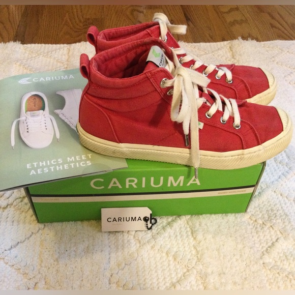 🍓HP!🍓CARIUMA | OCA Hightop Red, Women’s Sz 9/ Men’s Sz 7.5 - Picture 11 of 16